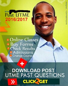 Download Post-UTME Past Questions and Answers