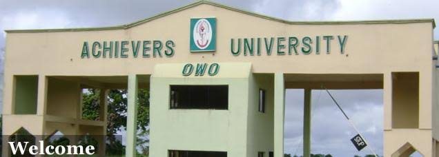 Achievers University AU Releases 2018/2019 1st 2nd 3rd 4th Batch JAMB Admission List Is Out