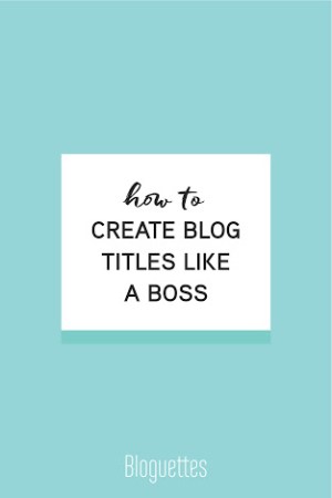 How To Create A Unique Blog Name And Post