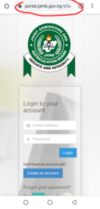 JAMB CAPS Login 2020 How to Check and Accept Admission | jamb.org.ng/efacility