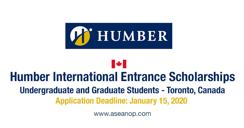 Humber scholarship opportunities for international students in Canada