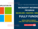 Microsoft Fully Funded Internship Program