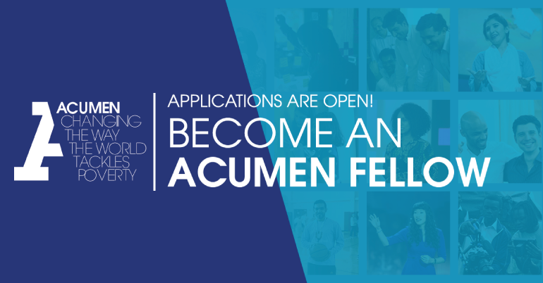 Acumen Academy India Fellows Program 2022